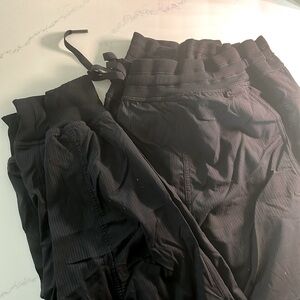 Lululemon Dance studio relaxed fit mid-rise cargo jogger.